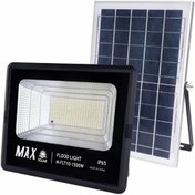 تصویر پروژکتور خورشیدی ۱۵۰۰ وات پنل جدا Solar flood light m-flp101500w