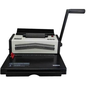 تصویر دستگاه صحافی مارپیچ مدل AX 9080A Spiral Binding Machine AX 9080A