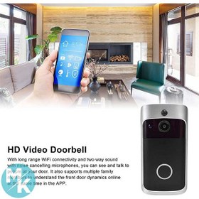 تصویر زنگ در هوشمند WiFi دار تصویری 