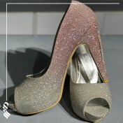 تصویر ست کیف و کفش لمه سایز ۴۱ صورتی 