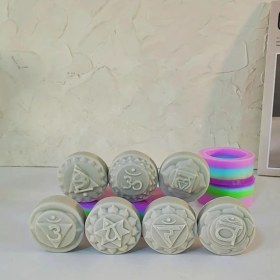 تصویر قالب هفت چاکرا 