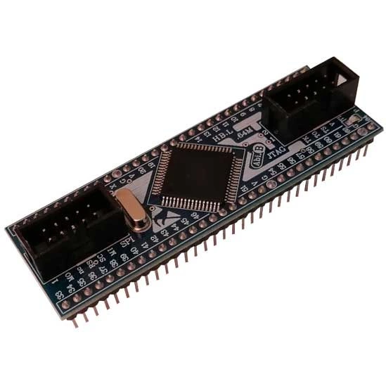 خرید و قیمت هدر برد توسعه میکروکنترلر ATmega64A خطی با سوکت JTAG و SPI ...