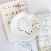 تصویر استند صدف بزرگ شیپ عکاسی از جنس سنگ مصنوعی 