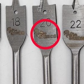 تصویر مته برگی سامکو مدل YP-8-40 مجموعه 17 عددی 