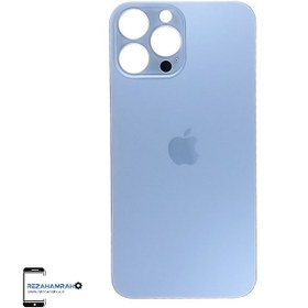 تصویر درب پشت آیفون 13پرو اورجینال - مشکی back cover iphone 13pro orginal