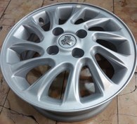 تصویر رینگ اسپرت سایز 14 کد 212 نقره ای گام آفرین ( کوئیک،ساینا،تیبا ) WHEEL 14 INCH 212