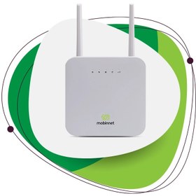 تصویر مودم LTE مبین نت مدل MN-4300 به همراه 200 گیگابایت اینترنت یکساله Mobinnet Modem MN4300