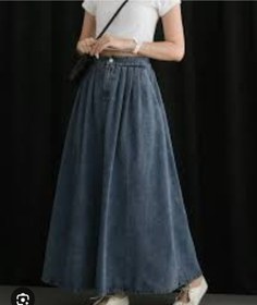 تصویر دامن جین ایوا کد ۳۵۸ 