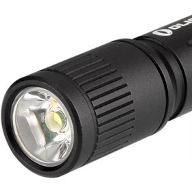 تصویر OLIGHT 90 Lumens i3E EOS PMMA TIR چراغ قوه AAA دسته کلید جمع و جور چراغ قوه EDC برای شب، کمپینگ (مشکی) OLIGHT 90 Lumens i3E EOS PMMA TIR Lens AAA Flashlight Compact Keychain Flashlight EDC Flashlight for Night, Camping(Black)