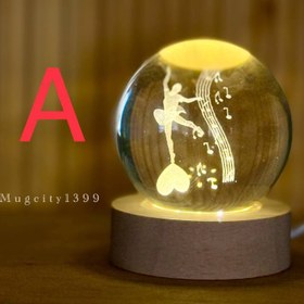 تصویر گوى شيشه اى سايز كوچك كد ٢٥٨٤ 