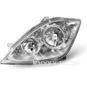 تصویر چراغ جلو مدرن مناسب تیبا جفت بدون موتور و سوکت 