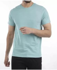 تصویر تی شرت مردانه یقه گرد سبز آبی آر ان اس RNS کد 12021961 
