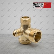 تصویر شیر یکطرفه کمپرسور روغنی سایز ۱/۲ اینچ 