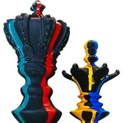 تصویر مجسمه مهره بزرگ شطرنج 