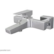 تصویر شیر حمام کی دبلیو سی مدل اراتو کروم kwc-faucet-erato-bath-chrome