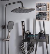 تصویر دوش حمام پیانویی هوشمند برند هوادیائو 