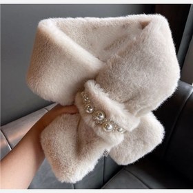 تصویر شال تک خزدار 