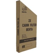 تصویر فیلتر کابین هپا مناسب برای پژو 206 انواع تیپ ها و SD 