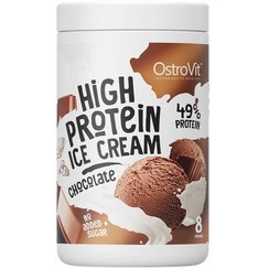 تصویر بستنی پروتئینی استرویت 400 گرم OstroVitHigh Protein Ice Cream 