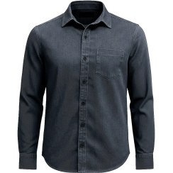 تصویر پیراهن مردانه لی ذغالسنگی 