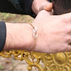 تصویر دستبند نقره مردانه Bracelet