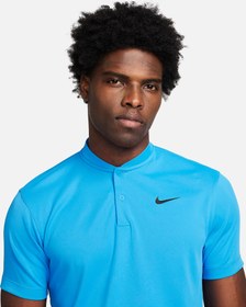 تصویر پلوشرت تنیس مردانه نایک NikeCourt Dri-FIT Blade- آبی 