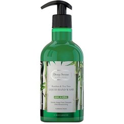 تصویر مایع دستشویی کرمی بامبو و درخت چای دیپ سنس 400 میلی لیتر Seagull Deep Sense Bamboo and Tea Tree Liquid Hand Wash 400 ml