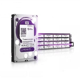 تصویر هارد دیسک اینترنال وسترن دیجیتال سری بنفش ظرفیت 6 ترابایت (اصل) ا Western Digital Purple Internal Hard Disk 6TB Western Digital Purple Internal Hard Disk 6TB