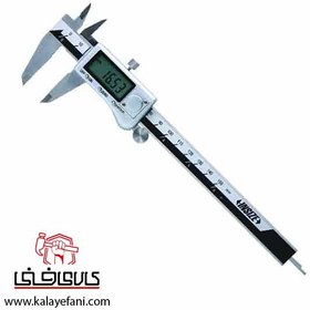 تصویر کولیس دیجیتال یونیت فلزی اینسایز 20 سانتی متر مدل 200-1114 1114-200 20cm INSIZE digital caliper