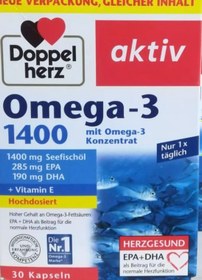 تصویر کپسول امگا 3,; ،اسیدهای چرب امگا3از روغن ماهی دریا EPAوDHA۸۰تایی Omega 3