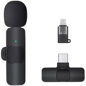 تصویر میکروفون یقه ای مدل k8 دو کاربره K8 Dual Microphone