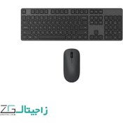 تصویر موس و کیبورد بی سیم شیائومی مدل WXJS01YM Xiaomi Mi Wireless Keyboard and Mouse WXJS01YM