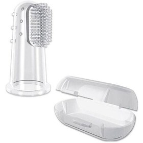 تصویر مسواک انگشتی پت 