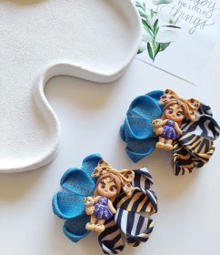 تصویر گلسر ترکیبی جین و پلنگی 