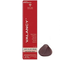 تصویر رنگ مو والانسی سری دودی مدل بلوند دودی متوسط شماره A6 VALANCY NoA6 Hair Color 100 ml