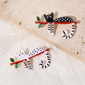 تصویر گلسینه گربه خوشحال 