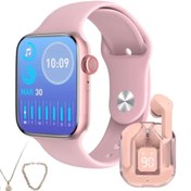 تصویر پک ساعت هوشمند مینی و ایرپاد شیشه ای ویسمی مدل WISME WS-X18 mini WS-X18 mini Smart watch