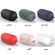 تصویر کاور محافظ سیلیکونی هندزفری شیائومی Xiaomi Haylou T15/T13/GT5/AIR2SE Earphone Silicone Case همراه با قلاب آویز 