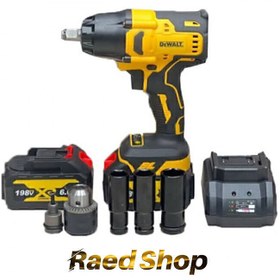 تصویر دریل و بکس شارژی 88 ولت دیوالت DEWALT DCF990 Dewalt DCF990 88V Rechargeable box