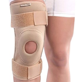 تصویر زانوبند 4فنره نئوپرنی پاکسمن Neoprene Knee Support (with spring)