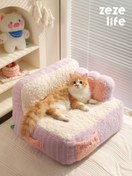 تصویر جای خواب مبلی سگ و گربه 