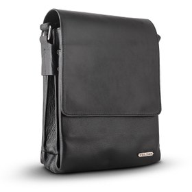 تصویر کیف دوشی مردانه چرم یلسان مدل 044-MC 