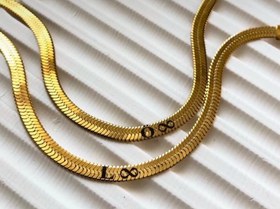 تصویر دستبند استیل ماری با حک دلخواه customizes bracelet