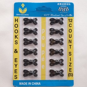 تصویر قزن لباس مدل روکش دار بسته 12 عددی (ساخت چین) 