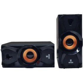 تصویر اسپیکر دو تیکه سیمی انزو مدل ENZO SL130 ENZO MULTIMEDIA SPEAKER USB2.0 SL130