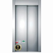 تصویر درب نیمه اتوماتیک کابین آسانسور یاران در عرض ۷۰ Semi-automatic door of Yaran elevator car in width of 70