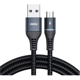 تصویر کابل تبدیل USB به MicroUSB ریمکس مدل RC-152A-M طول 1 متر Remax RC-152A-M USB To MicroUSB 1M