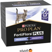 تصویر مکمل پودر پروبیوتیک پروپلن Purina Pro Plan FortiFlora Cat Probiotic-Prebiotic Supplement