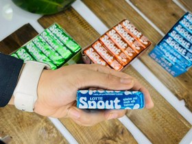 تصویر آدامس اسپوپت عسلی آدامس اسپوپت عسلی