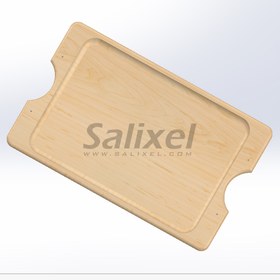 تصویر فایل سه بعدی سینی S03 دانلود طرح stl سینی